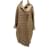 Autre Marque NON SIGNE / UNSIGNED  Coats T.fr 48 Polyester Beige  ref.1118972
