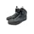 LOUIS VUITTON Sneaker T.Vereinigtes Königreich 6 Leder Schwarz  ref.1118989