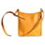 Longchamp Le Foulonne M shoulder bag Yellow Leather  ref.1119116