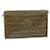 FENDI Zucchino Canvas Clutch Bag Coated Canvas Brown Auth ti1272 Cloth  ref.1119152