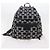 BALENCIAGA Reiserucksack Nylon Schwarz Weiß 340139 Auth bin5199 - Ansicht 12