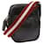 BALLY Shoulder Bag Leather Brown Red white Auth ac2400  ref.1119235