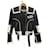 BALMAIN Jacken T.Internationales S-Leder Schwarz  ref.1119252