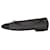Chanel Sapatilhas com decoração de laço cinza - tamanho UE 37 (Reino Unido 4) Couro  ref.1119335
