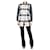 Sandro Manteau en laine mélangée à carreaux crème et noir - taille UK 8 Écru  ref.1119353