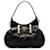 Gucci Black Leather Dialux Queen Hobo Bag Pony-style calfskin  ref.1119409