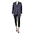 Isabel Marant Etoile Purple checkered two-piece suit set - size UK 8 Wool  ref.1119469