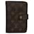 Portafoglio con zip Porto Papie monogramma LOUIS VUITTON M61207 LV Auth bs9470 Tela  ref.1119525