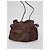 Borsa a tracolla Gucci in pelle marrone patchwork - vista 4