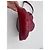 Borsa a Tracolla Arrotondata Gucci Pelle Rosso Rubino Bordò - vista 4