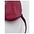 Borsa a Tracolla Arrotondata Gucci Pelle Rosso Rubino Bordò - vista 7