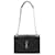 Saint Laurent Envelope Medium Quilted Embossed Leather Shoulde Bag Black  ref.1119727