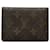 Porte-cartes monogramme brun Louis Vuitton Toile Marron  ref.1119790