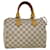 Louis Vuitton Speedy 25 Branco Lona  ref.1119991