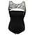 Swimsuit chanel 1 ROOM P57876V33601 S 36 WITH SWIMSUIT SEQUINS Black Synthetic  ref.1120209