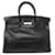 Hermès VINTAGE SAC A MAIN HERMES BIRKIN 40 CUIR SWIFT GULLIVER LEATHER HAND BAG PURSE Noir  ref.1120304