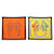 Hermès NEUF FOULARD HERMES BRIDES DE GALA DOUBLE FACE 901266S CARRE 90 SOIE SCARF Multicolore  ref.1120312