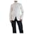 Loro Piana Light grey blazer with draw stripe - size UK 10 Cotton  ref.1120374