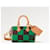 Louis Vuitton LV speedy 18 Damier Pop grün Leinwand  ref.1120612