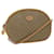 GUCCI Micro GG Canvas Shoulder Bag PVC Leather Beige Auth 58442  ref.1120828