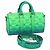 Borsa LOUIS VUITTON Taurillon Clemence Illusion Keepall XS M59691 auth 58427UN Verde