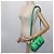 Borsa LOUIS VUITTON Taurillon Clemence Illusion Keepall XS M59691 auth 58427UN Verde - vista 23