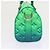 Borsa LOUIS VUITTON Taurillon Clemence Illusion Keepall XS M59691 auth 58427UN Verde - vista 3
