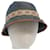 Sombrero de lona GUCCI GG M Azul Beige Auth fm2900 Lienzo  ref.1120920