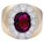 inconnue Ring Ring, yellow gold, WHITE GOLD, rubies and diamonds.  ref.1120958