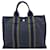 Hermès cabas Coton Bleu Marine  ref.1120962