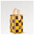 Louis Vuitton Kit Dopp LV Locker Damier Pop Amarillo Lienzo  ref.1121094
