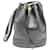 Gucci Leather Drawstring Bucket Bag Black  ref.1121102