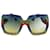 Gucci GG multicolorido0102s óculos de sol Multicor  ref.1121185