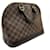 Louis Vuitton Alma Dark brown Leather  ref.1121191