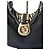 Borsa a tracolla Etro nera coccodrillo e motivo zebra Nero Beige Verde - vista 4