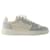 Dice Lo Sneakers - Axel Arigato - Leather - Beige/green Pony-style calfskin  ref.1121218