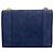 Mini borsa a tracolla Elie Saab in camoscio blu - vista 3