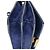 Mini borsa a tracolla Elie Saab in camoscio blu - vista 8
