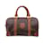 Céline Vintage Brown Macadam Canvas Boston Bag Duffel Duffle Cloth  ref.1121352