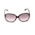 Gucci Übergroße getönte Sonnenbrille Schwarz Kunststoff  ref.1121386