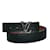 Louis Vuitton Bracelet réversible LV Initiales M6018E Cuir Veau façon poulain Noir  ref.1121424