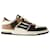 Skel Top Low Sneakers - Amiri - Leather - Black/brown Pony-style calfskin  ref.1121445
