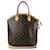 Lockit PM con monograma marrón de Louis Vuitton Castaño Lienzo  ref.1121525