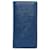 Portafoglio Brazza in pelle Epi blu Louis Vuitton  ref.1121597
