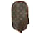 Louis Vuitton Pochette Gange Brown Cloth  ref.1121643