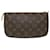 Louis Vuitton Pochette Accessoire Brown Cloth  ref.1121713