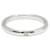 Tiffany & Co Stacking band Silvery Platinum  ref.1121742
