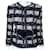 Chanel Veste noire à ceinture CC Laine Multicolore  ref.1121818