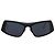 Sportmax Gafas de sol con visera negra