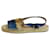 Alberta Ferretti Sandálias estilo alpercata azuis - tamanho UE 39 Azul  ref.1121946